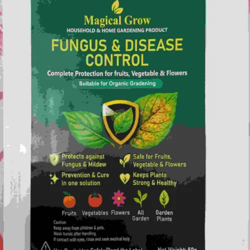 FUNGUS And DISEASE
CONTROL