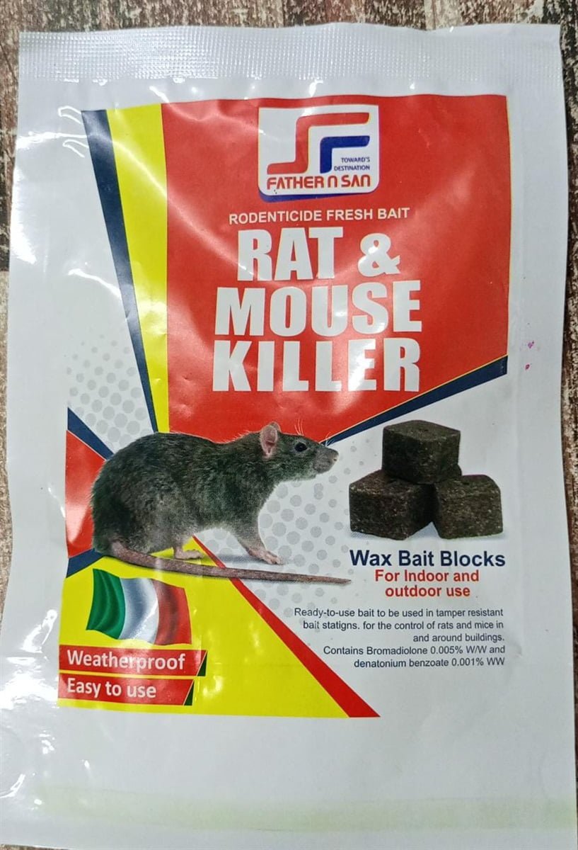 SKY SEEDS Rat Killer 4 Wax blocks
2 PACKETS DEAL