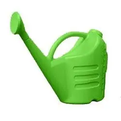 PLASTIC HAND SHOWER GREEN  9 LTE