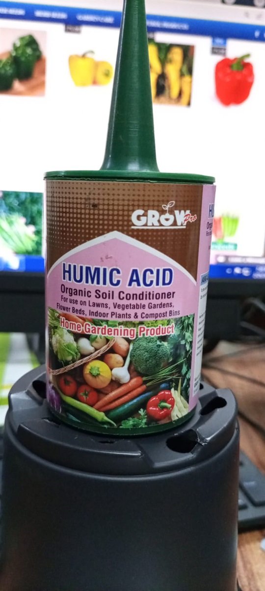 SKY SEEDS Humic Acid Soil Conditioner 100 GM Enhance your soil with our Humic Acid Soil Conditioner, enriched with organic humic substances to improve soil structure, nutrient absorption, and water retention. Ideal for revitalizing tired soils and promoting healthier plant growth. <strong>How to Use Humic Acid Soil Conditioner:</strong> <strong>Application Rate:</strong> <ul> <li>Mix 1 tablespoon (about 10 grams) per square meter of soil.</li> </ul> <strong>Application Method:</strong> <ol> <li>Spread evenly over the soil surface.</li> <li>Mix thoroughly into the top 10-15 cm of soil.</li> </ol> <strong>Frequency:</strong> Apply 2-3 times per year for best results. <strong>Safety:</strong> Store in a cool, dry place. Keep out of reach of children and pets.