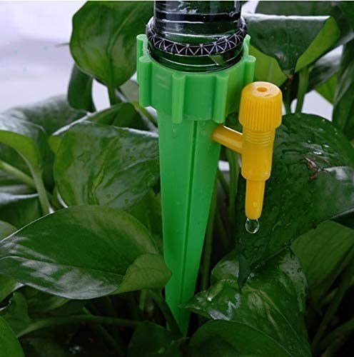 SKY SEEDS Auto Drip Irrigation Watering System Automatic Watering Spike for Plants Flower Indoor Household Waterers Bottle Drip Irrigation