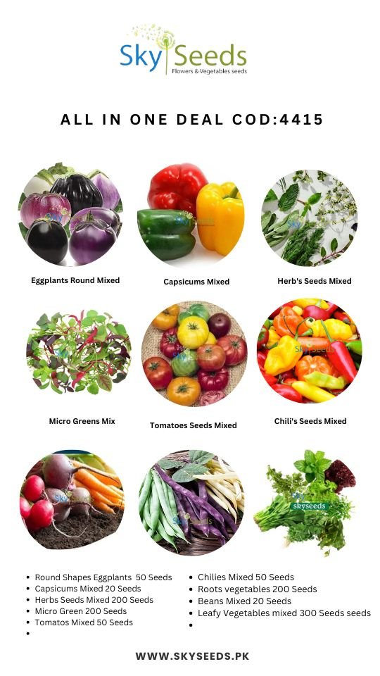 Vegetable Seeds All In One Deal Vegetable Seeds All In One Deal