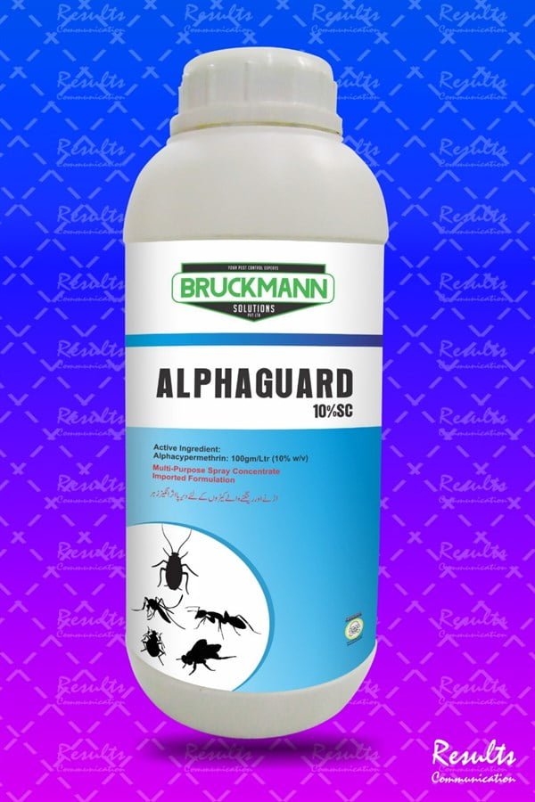 SKY SEEDS Alphaguard 10 SC 1000 ML
1 Pcs Deal
ACTIVATE INGREDIENTS:
ALPHACYBERMETHRIN 10% W/V
OTHER INGREDIENTS 90% W/V