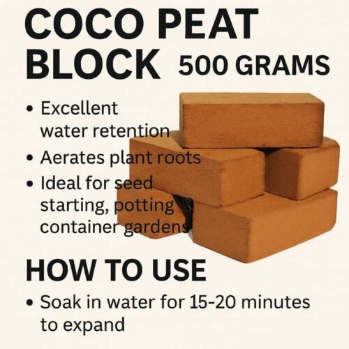 Coconut Peat Coir 500 Grams