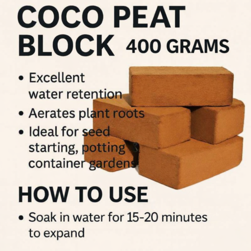 Coconut Peat Coir 400 Grams