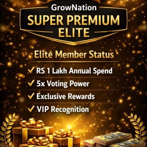 GrowNation Super Premium (Diamond) Membership GrowNation Super Premium (Diamond) Membership